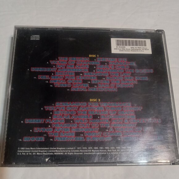 Judas Priest Metal Works 73-93 2 Disc CD Set 1993 - Picture 2 of 7